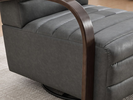 360° Swivel Accent Chair With Armrests, Comfy Lounge
