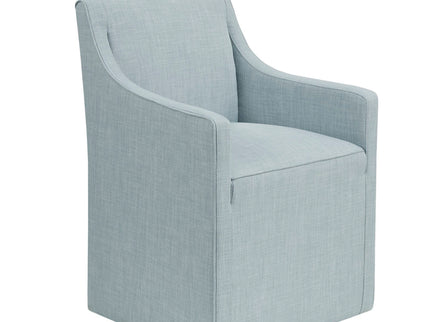 Traditional Skirted Dining Arm Chair
