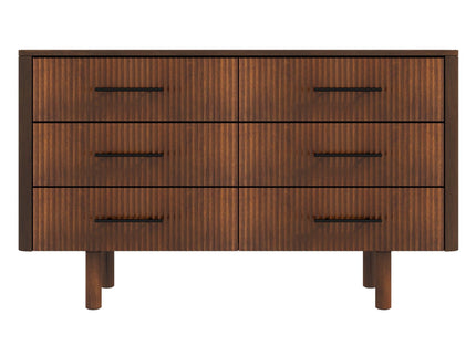 Logan - Dresser With 6 Drawers - Brown
