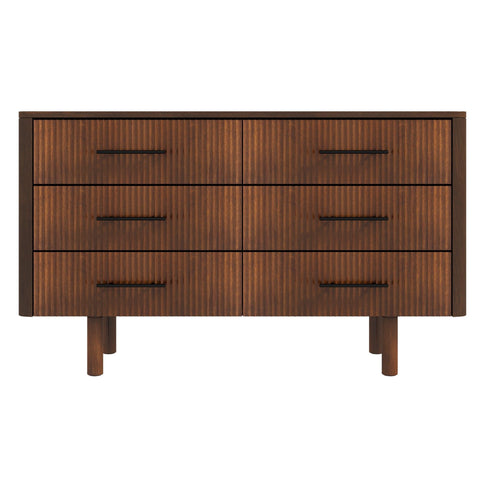 Logan - Dresser With 6 Drawers - Brown