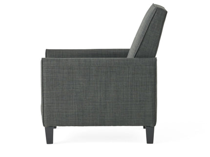 Upholstered Push Back Recliner Chair For Living Room