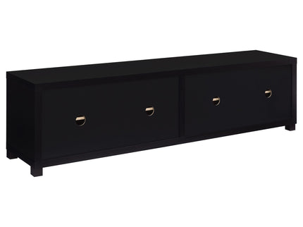 Arnaud - 4 Door TV Stand - Black