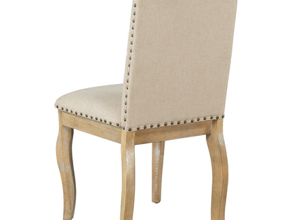 Upholstered Dining Chairs With Nailhead (Set of 2)