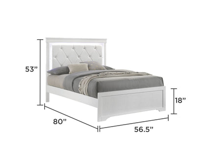 Blaze - Bedroom Set With LED Headboard