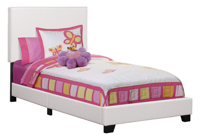 Bed, Upholstered, Transitional