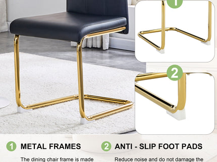 Luxury Aesthetic Upholstered Dining Chairs For Dining Room