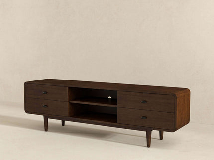 Alexa - TV Stand - Dark Brown / Wood