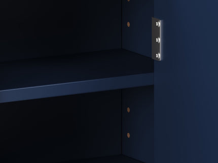 Multi Functional Wall Mounted Cabinet With Adjustable Shelves For Bathroom