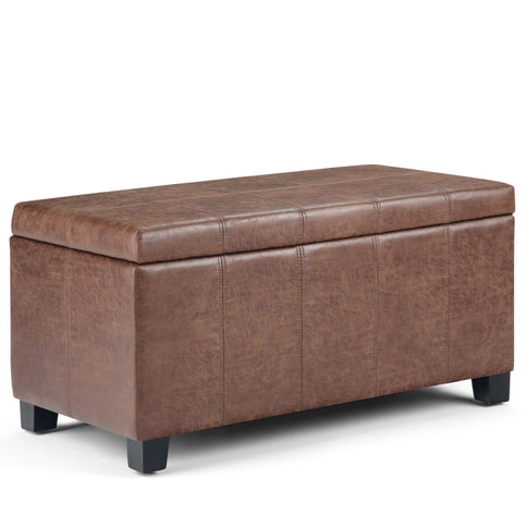 Dover - Upholstered Storage Ottoman Bench