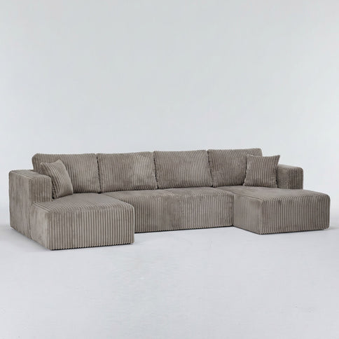 U-Shape Modular Sectional Sofa For Living Room