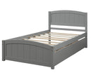 Dark Gray / Twin / 2 Drawers