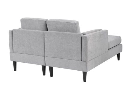 Chaise Lounge Sofa Bed With Dual Layer Armrests For Living Room
