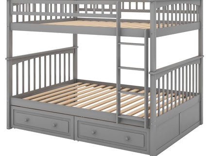 Bunk Bed With Drawers, Convertible Design