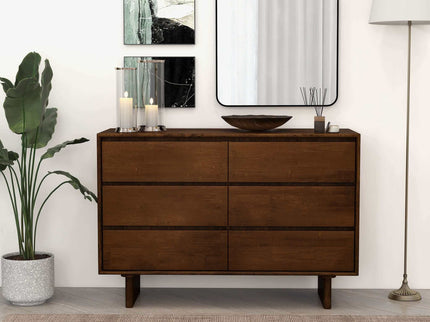 Dubrovnik - Dresser With 6 Drawers - Brown