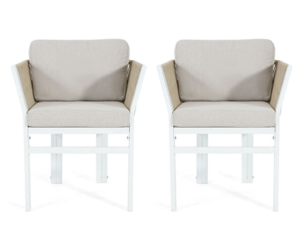 Outdoor Dining Chair, All-Weather Patio Seating For Backyard (Set of 2)