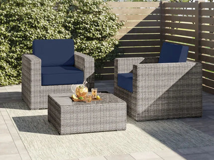 2 Person Seating Set With Cushions