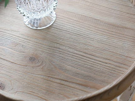 Stylish Rustic Round Wooden Table