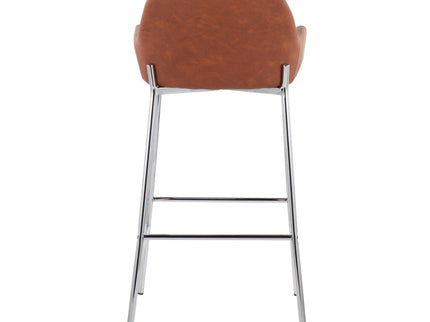 Daniella - Contemporary Fixed Height Bar Stool (Set of 2)