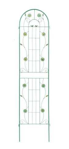 Metal Garden Trellis Rustproof Trellis For Climbing Plant Outdoor Flower Support