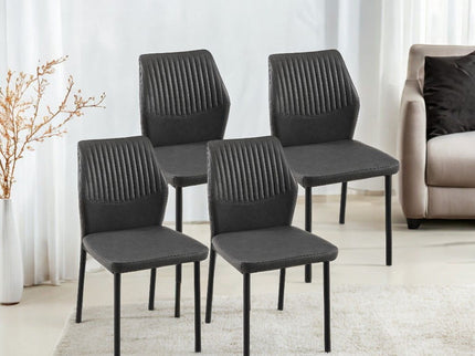 Dining Chairs Living Room Chair Modern Kitchen Armless Side Chair With Metal Legs