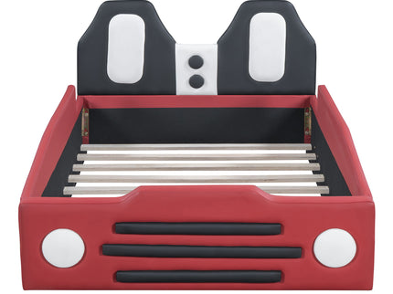 High Quality Race Car Shaped Platform Bed & Wheels