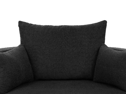 360° Swivel Chair Accent Barrel Chair With Removable Pillows