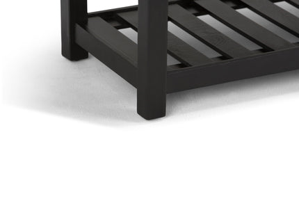 Saxon - Upholstered Transitional Storage Ottoman Bench