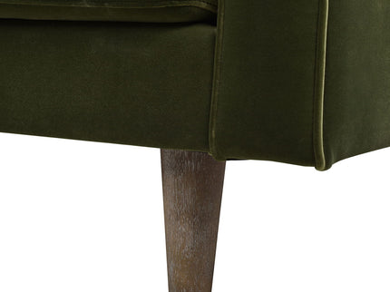Nicholas - Mid-Century Modern Sofa - Olive Green