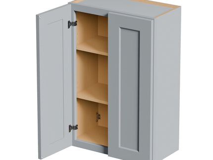 Shaker Wall Cabinet With Soft-Close Doors, Adjustable Shelves