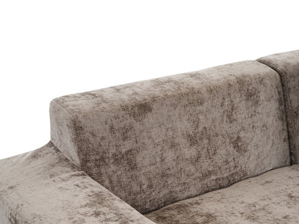 Modular Cloud Sectional Sofa Set, U-Shaped Upholstered Couch With Deep Seat