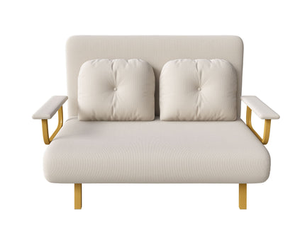 5 In 1 Convertible Sofa Bed For 2 With Adjustable Backrest