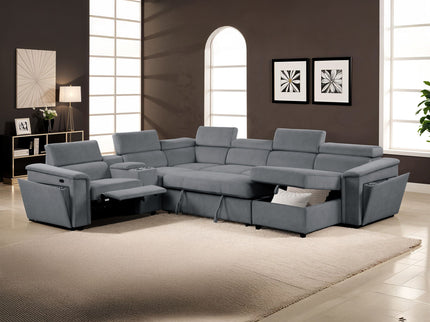 Harvey - Power Recliner Sleeper Sectional