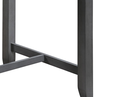 Graham - Small Space Counter Height Dining Table With USB Charging Ports And Shelves