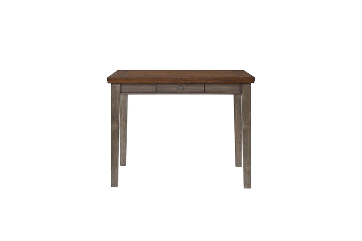 Counter Height 2 Tone 4 Drawer Dining Table - Gray