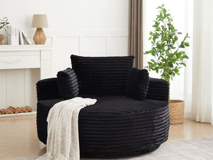 Swivel Chair With 360° Rotation For Living Room
