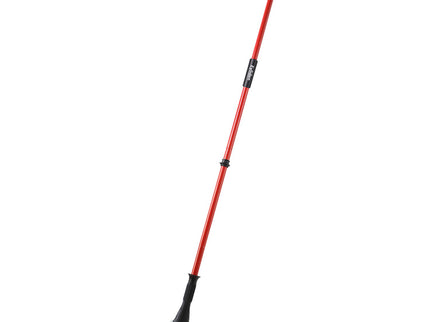Ultra Fine Fiber Twist Mop With 57.5 Inch Long Handle For Dry And Wet Floor Cleaning - Red