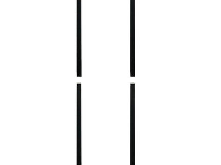 Botanical Flower Wall Art, Home Decor For Living Room Dining Room, Bedroom, Hallway (Set of 4) - White / Blue