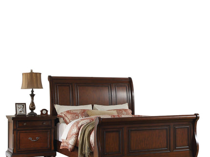 3 Piece Bedroom Set, Bed With 2 Nightstands