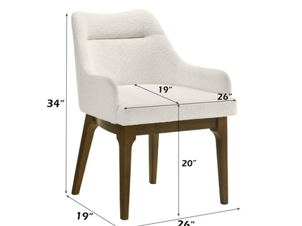 Kasha - Side Chair (Set of 2) - Beige / Oak