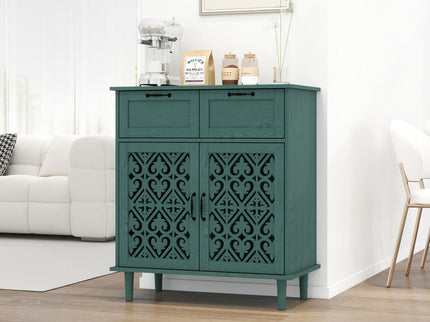 2 Door 2 Drawer Elegant Cabinet