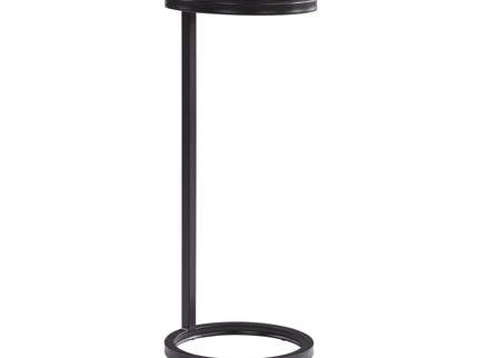 Yancey - Round Accent Table - Antique Bronze