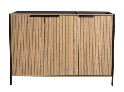 Contemporary Freestanding Bathroom Vanity With Adjustable Shelves