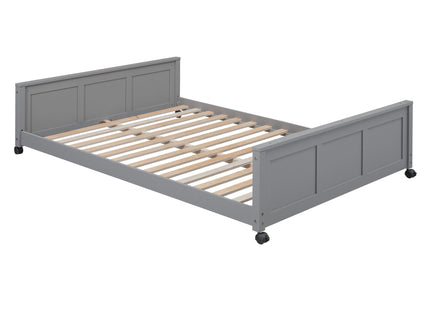 Full Over Full Bunk Bed With Desk