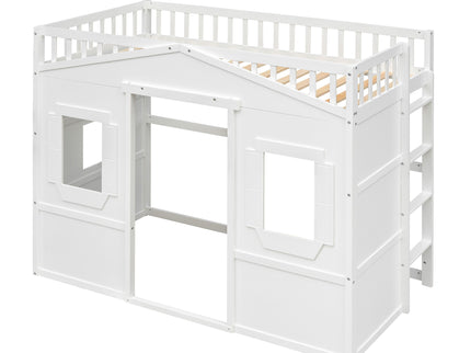 House Loft Bed With Ladder