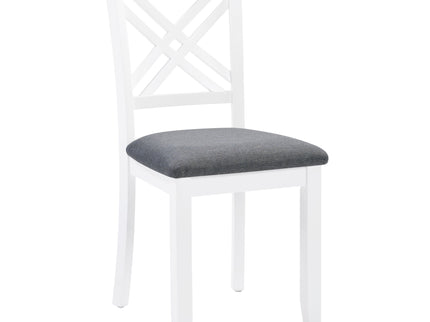 Kitchen Dining Set, Rectangular Dining Table & Upholstered Chairs