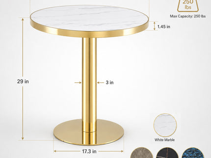 Modern Round Bistro Table