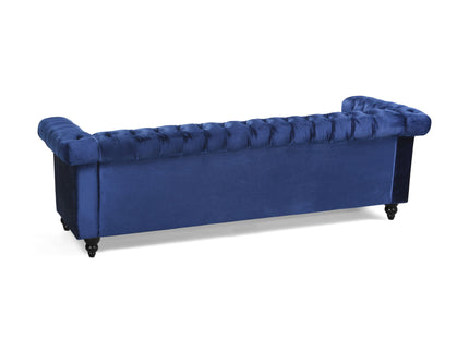 Chesterfield Style 3 Seater Sofa With Deep Button Tufting