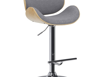 Marana - Handcrafted Bentwood Adjustable Swivel Bar Stool
