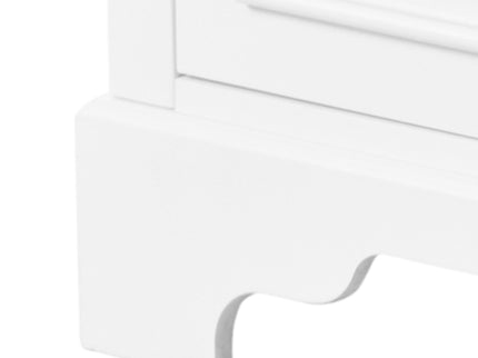 Bathroom Vanity Cabinet With Ceramic Basin, 3 Drawers And Adjustable Shelves