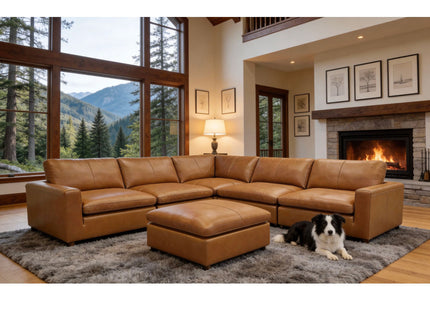 Upholstered Large Seating Modular Sectional